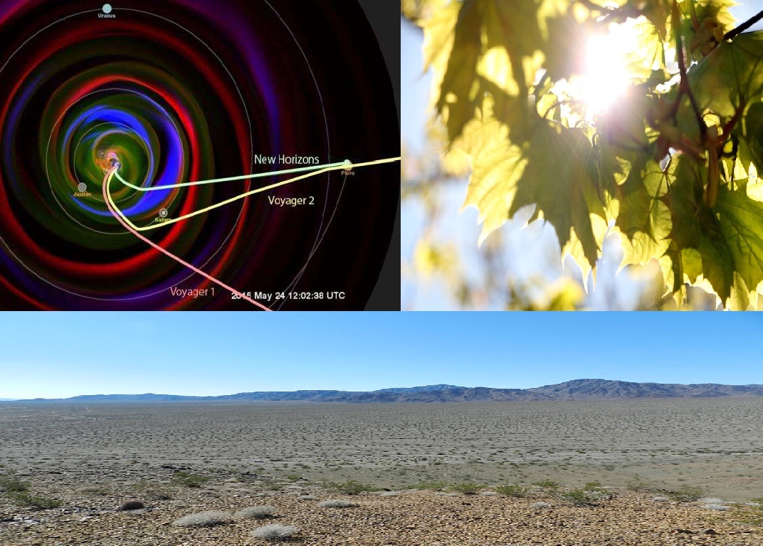 New Horizons, Reverse Photosynthesis, Soda Mountain